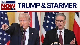 FULL Trump Starmer hold joint press conference from White House [upl. by Marlin]