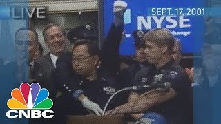 Reopening the NYSE after 911  Archives  CNBC [upl. by Haneehs762]