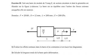 Exercice  Traction et compression [upl. by Aysab832]