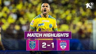 Match Highlights  Kerala Blasters FC 21 Bengaluru FC  MW 1  ISL 202324 [upl. by Araccat]