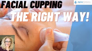 LYMPHATIC FACIAL CUPPING THE RIGHT WAY  NATURAL FACELIFT [upl. by Damaris766]