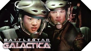 Battlestar Galactica  First Cylon Encounter [upl. by Eloccin236]