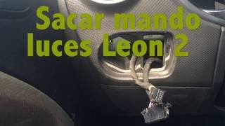 Sacar mando luces Leon 2  Altea  Toledo [upl. by Neibart346]