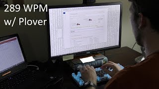 289 WPM in TypeRacer Using Plover Steno  HowTo Guide [upl. by Tiphane]