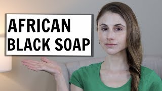 DERMATOLOGIST REVIEWS AFRICAN BLACK SOAP DR DRAY [upl. by Jerry]