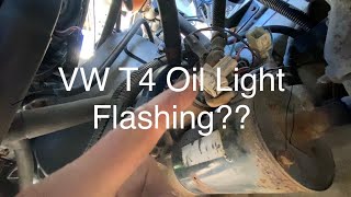 VW T4 Oil warning light fixed YES [upl. by Pillihp]