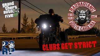 GTA 5 Roleplay  Club gets serious MC RP Ep17 [upl. by Anidan]