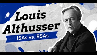 Louis Althusser Ideological State Apparatuses vs Repressive State Apparatuses Pt 1 of 2 [upl. by Colb]