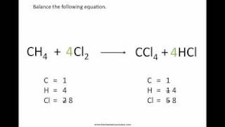 Balancing Chemical Equations  Chemistry Tutorial [upl. by Ylrebmit]