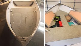 How to Build a Removable Boat Deck With Hatches [upl. by Niotna]