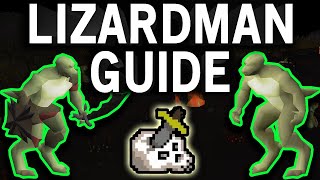 OSRS Lizardman Slayer Guide 07  w Cannon [upl. by Yelsna681]