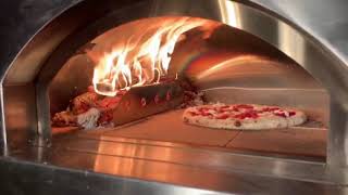 85 Second Perfect Pizza With Wood Holder For The Perfect Bake The Paralegna From Forno Bello [upl. by Ahsemal]