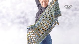 Crochet for Absolute Beginners with Shawl to Try [upl. by Bran944]