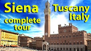 Siena Tuscany Italy Complete Tour [upl. by Baniez319]