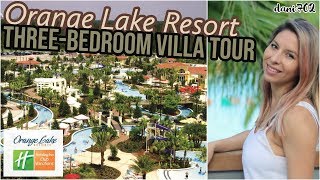 Orange Lake Resort  Three Bedroom Villa Tour  Holiday Inn Club Vacations  River Island [upl. by Noryak]