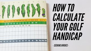 How To Calculate Your Handicap  Heres the formula [upl. by Singer922]