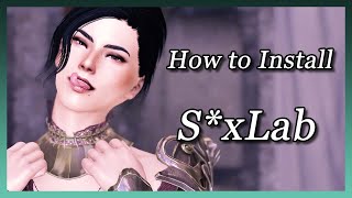 Skyrim  How to Install LoversLab [upl. by Ansilma]