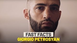 10 Things You Never Knew About Giorgio Petrosyan  ONE Fast Facts [upl. by Ilek]