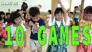 10 ESL games  simple activities kindergarten [upl. by Davine]