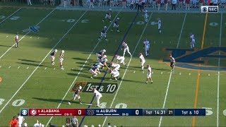 Auburn Football vs Alabama Highlights [upl. by Cumine957]