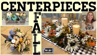 Fall Centerpiece Ideas  Cornucopia Centerpiece  Dollar Tree DIY [upl. by Atinehc]