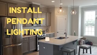 How to Install PENDANT Lighting  DIY [upl. by Marlyn]