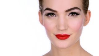 Pin Up Makeup Tutorial [upl. by Grados422]