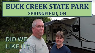 Buck Creek State Park Ohio  Campground Review  Christys Cooking [upl. by Hibbitts]