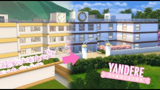 I Built Akademi In The Sims 4  Yandere Simulator [upl. by Lady]