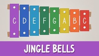 How to play Jingle Bells on a Xylophone  Christmas Songs [upl. by Nnov]