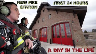 First 24 Hours in a New Fire Station  A Day in the Life [upl. by Terrie]