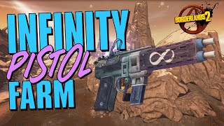 EASY INFINITY PISTOL FARM in Borderlands 2 [upl. by Anelagna]