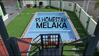 HOMESTAY MELAKA  FS HOMESTAY POOL MELAKA [upl. by Kellby]