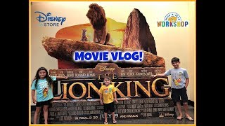 THE LION KING MOVIE VLOG Disney Store Toy Hunt Build A Bear Simba Nala Timon amp Puumba [upl. by Ha779]