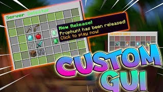 Custom GUI Plugin  Minecraft Plugins [upl. by Ailiec639]