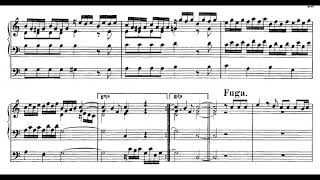 Bach  Prelude and Fugue in C major BWV 553 [upl. by Susana545]