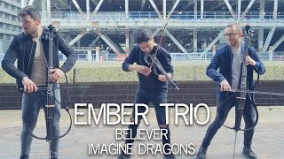 Believer  Imagine Dragons Violin Cello Cover Ember Trio ImagineDragons [upl. by Radack]