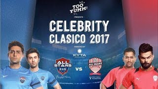 Celebrity Classico  Indian Cricket Team Vs Indian Bollywood Team Football  Amazon  Flipkart [upl. by Anialram]