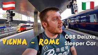 Vienna to Rome by train ÖBB’s Nightjet Sleeper Deluxe [upl. by Yemar]