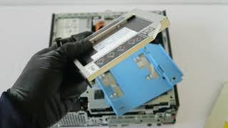 Dell Optiplex USFF 9020 9010 7010 Install Second SSD HDD [upl. by Yrrol]