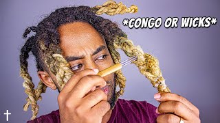 How To Combine Your Dreadlocks To Wicks [upl. by Camella]