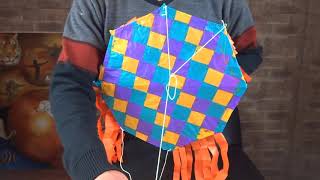 Como crear frenecido de barrilete  How to create kite braking cap 4 final  Paso a paso [upl. by Silvie]