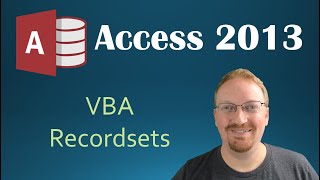 53 VBA  Recordsets Part 1 Programming In Microsoft Access 2013 🎓 [upl. by Elleirua]