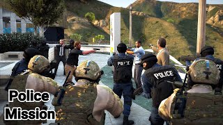 GTA 5 Mission Remastered  When Michael was a Police Officer [upl. by Verneuil]