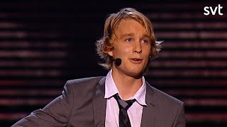 Björn Gustafsson  Carina Berg  Melodifestivalen 2008  SVT [upl. by Handal]