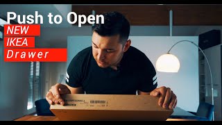 Neue IKEA Schubladen PUSH TO OPEN  UNBOXING  EXCEPTIONELL [upl. by Sekoorb]