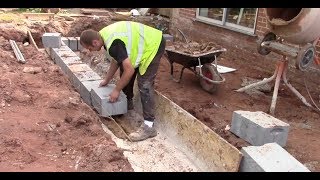 How to do a foundation for a small extension [upl. by Frasquito]