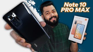 Redmi Note 10 Pro Max Unboxing And First Impressions ⚡ 120Hz sAMOLED 108MP Camera SD 732G amp More [upl. by Lil]