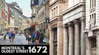 400 Years of History and Beautiful Architecture in Old Montreal [upl. by Krishna45]