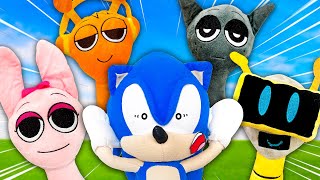 Sonic Meets SPRUNKI  Sonic and Friends [upl. by Yznyl193]